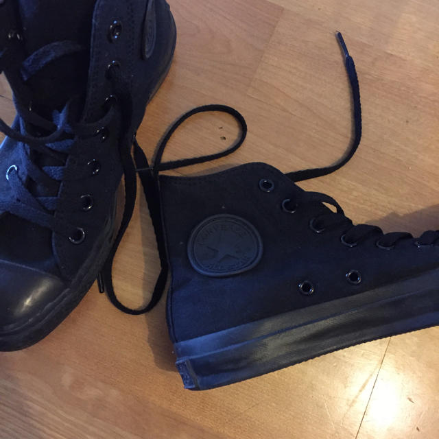CONVERSE(コンバース)のコンバース ブラック レディースの靴/シューズ(スニーカー)の商品写真