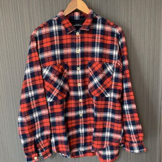 ユナイテッドアローズグリーンレーベルリラクシング(UNITED ARROWS green label relaxing)の【おしゃまんべ様専用】ネルシャツ　ユナイテッドアローズ(シャツ)