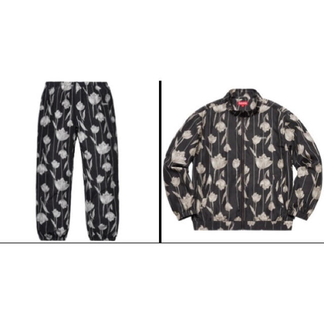 ジャケット/アウターsupreme floral silk track jacket & pant