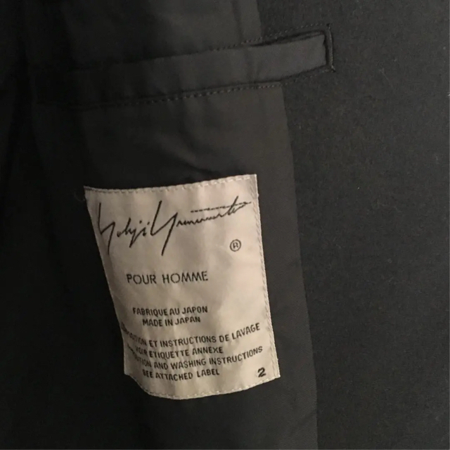 Yohji Yamamoto(ヨウジヤマモト)のyohji yamamoto 17aw 侍コート メンズのジャケット/アウター(チェスターコート)の商品写真