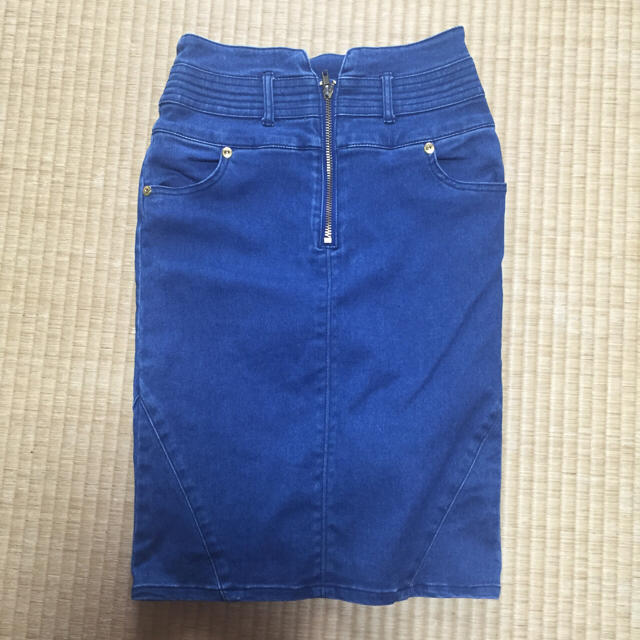 MURUA(ムルーア)のMURUA♡ハイウエストデニムスカート レディースのスカート(ひざ丈スカート)の商品写真