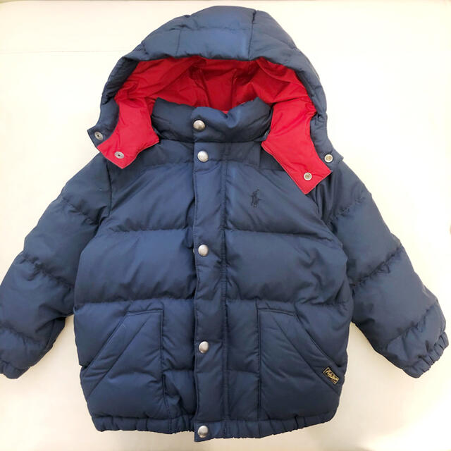 POLO RALPH LAUREN(ポロラルフローレン)の美品☆正規品☆ラルフローレン☆ダウンジャケット アウター☆サイズ100cm 3T キッズ/ベビー/マタニティのキッズ服男の子用(90cm~)(ジャケット/上着)の商品写真