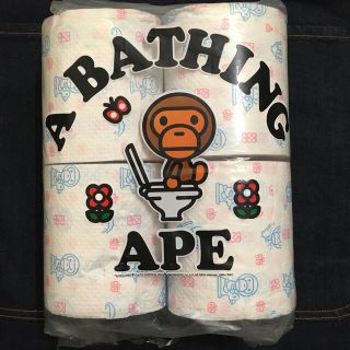 アベイシングエイプ(A BATHING APE)のA BATHING APE エイプ　トイレットペーパー　希少(その他)