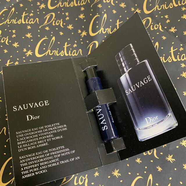 Dior(ディオール)のディオール  香水  ソヴァージュ 1mL サンプル 新品未使用品 コスメ/美容の香水(その他)の商品写真