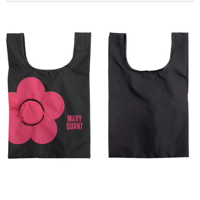 MARY QUANT(マリークワント)の❤️✳︎マリークワントエコバッグ✳︎❤︎✳︎新品未使用✳︎❤︎デイジー柄ピンク レディースのバッグ(エコバッグ)の商品写真
