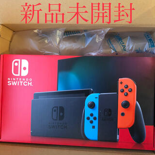 ニンテンドースイッチ(Nintendo Switch)の新品　ニンテンドースイッチ　Nintendo Switch ネオン　新型　本体(家庭用ゲーム機本体)