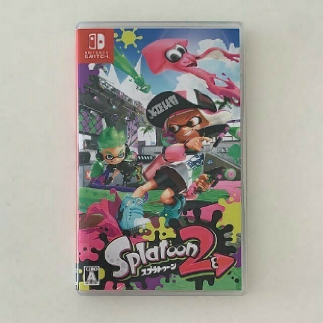 任天堂Switchソフト　スプラトゥーン2