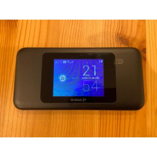 ファーウェイ(HUAWEI)のspeed Wi-Fi WiMAX w06 ブラック(PC周辺機器)