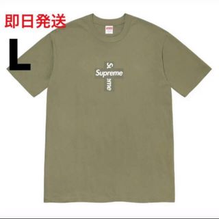 シュプリーム(Supreme)のSupreme Cross Box Logo tee(Tシャツ/カットソー(半袖/袖なし))