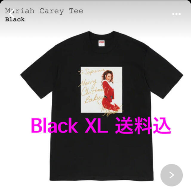 Supreme Mariah Carey Tee Black XL 送料込