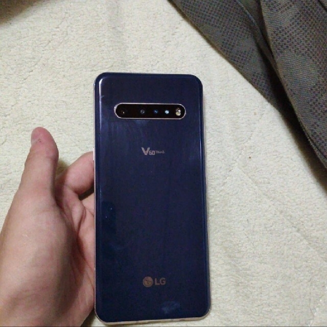 LG Electronics(エルジーエレクトロニクス)のLG V60 THINQ 中古端末 スマホ/家電/カメラのスマートフォン/携帯電話(スマートフォン本体)の商品写真