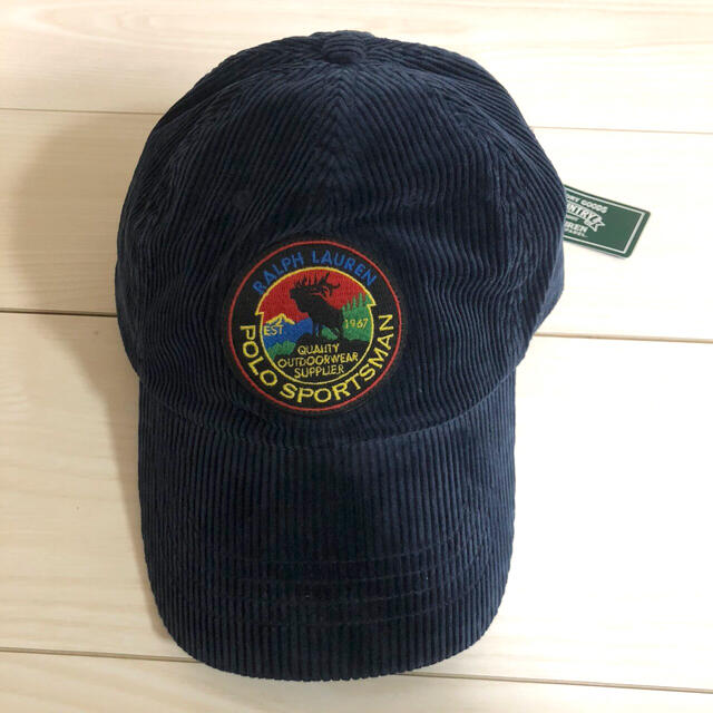 POLO RALPH LAUREN(ポロラルフローレン)の新品　POLO SPORTSMAN コーデュロイ　キャップ　CAP カントリー メンズの帽子(キャップ)の商品写真