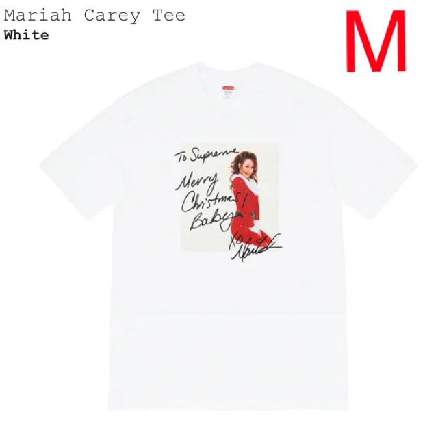 Tシャツ/カットソー(半袖/袖なし)Mariah Carey Tee 白