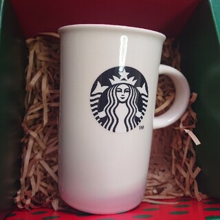 スターバックスコーヒー(Starbucks Coffee)のスターバックス　マグ　2019　ホリデー　クリスタルリボン　296㎖(グラス/カップ)