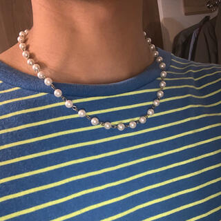 キャピタル(KAPITAL)のパールネックレス　pearl  necklace (ネックレス)