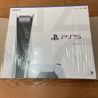 プレイステーション(PlayStation)のPlayStation5 本体　新品未開封品(家庭用ゲーム機本体)