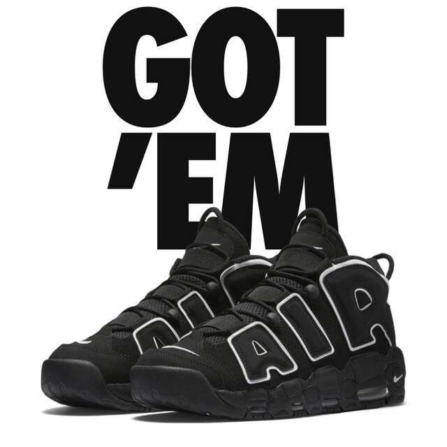 ナイキNIKE■AIR MORE UPTEMPO RAGUNSモアテンスニーカー