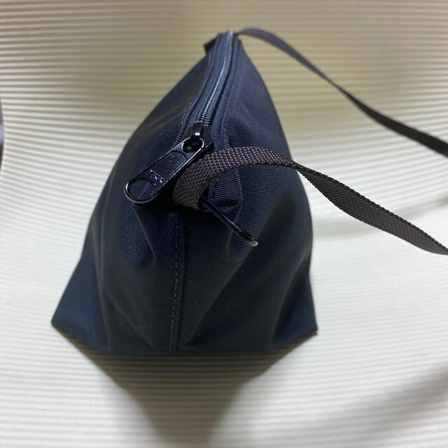 Herve Chapelier(エルベシャプリエ)の【GLR別注】エルベシャプリエ　初期サイズポシェット　黒 レディースのバッグ(ショルダーバッグ)の商品写真