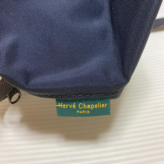 Herve Chapelier(エルベシャプリエ)の【GLR別注】エルベシャプリエ　初期サイズポシェット　黒 レディースのバッグ(ショルダーバッグ)の商品写真