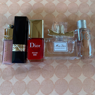ディオール(Dior)のDior ディオール　ミスディオール　ヴェルニ　ルージュ　マキシマイザー(香水(女性用))