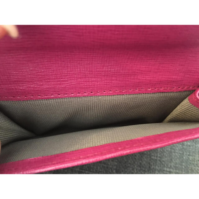 Furla(フルラ)のFURLA フルラ 三つ折財布 コンパクト ピンク レディースのファッション小物(財布)の商品写真