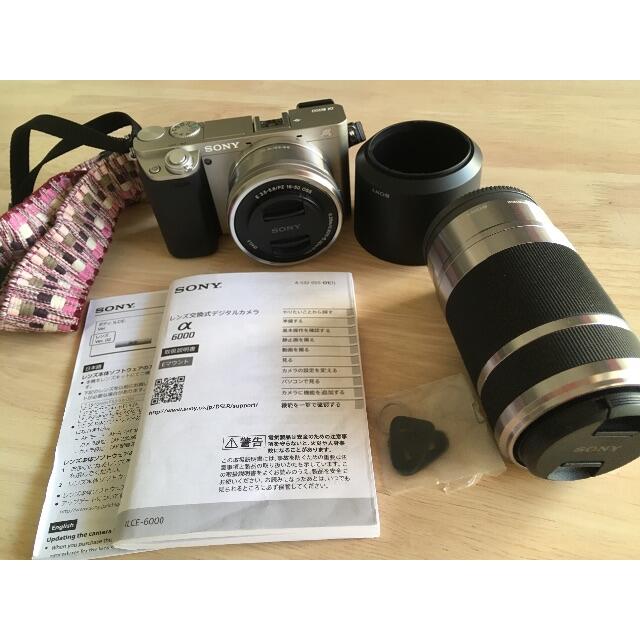 SONY - α6000 レンズ交換式　一眼レフデジタルカメラ