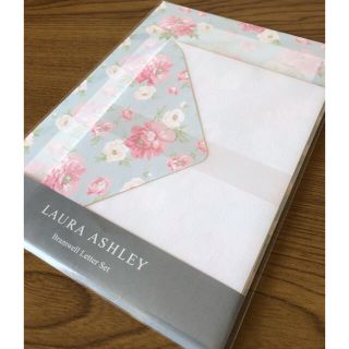 ローラアシュレイ(LAURA ASHLEY)のローラアシュレイ 〈プラムウェル〉レターセット(未開封品)(ノート/メモ帳/ふせん)