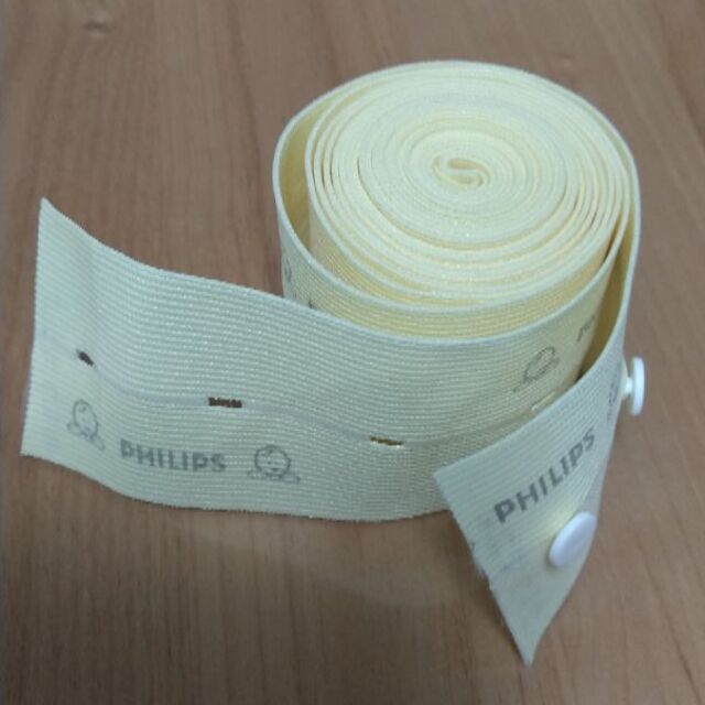 PHILIPS(フィリップス)の胎児心拍モニターベルト（2本 美品）NST キッズ/ベビー/マタニティのマタニティ(その他)の商品写真