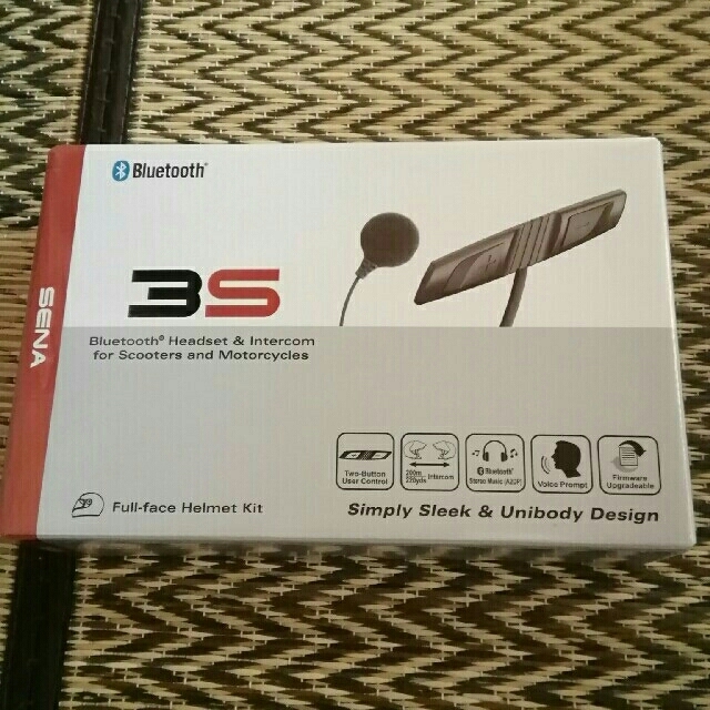SENA 3S-W Bluetooth インカム(国内販売品)