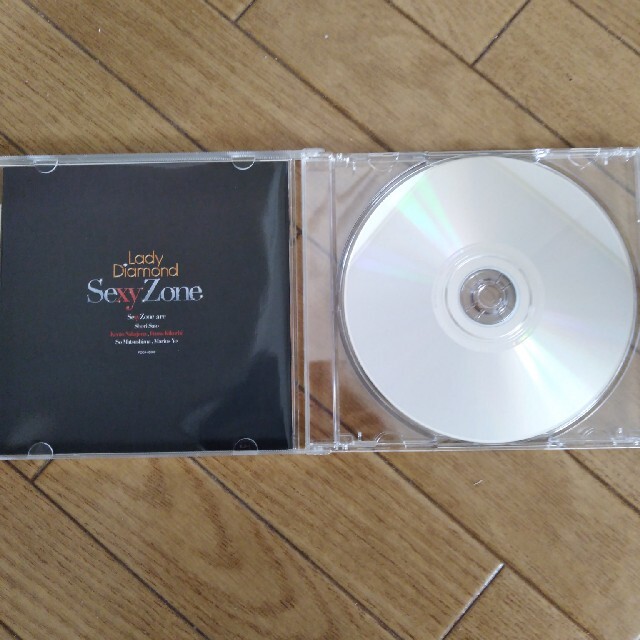 Sexy Zone(セクシー ゾーン)のSexy Zone Lady Diamond 通常版中古品 エンタメ/ホビーのCD(ポップス/ロック(邦楽))の商品写真