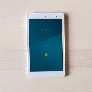 エーユー(au)のQua tab 01 中古【SIMロック解除済】(タブレット)