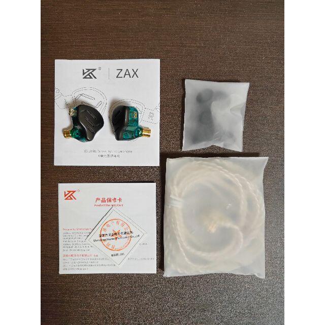 Kz zax 新品 動作確認済 (cyan no mic) 2