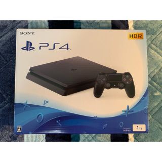 プレイステーション4(PlayStation4)のPS4本体 CUH-2200B B01 Jet Black 1TB 美品(家庭用ゲーム機本体)