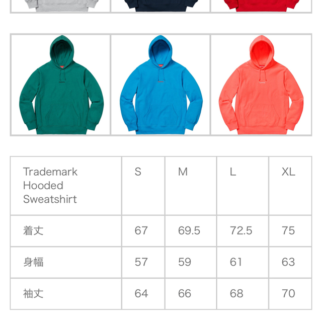 18FW Summer Trademark Hooded Sweatshirt 3