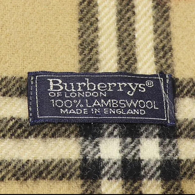 BURBERRY(バーバリー)のburberry バーバリー　チェック　マフラー　美品 メンズのファッション小物(マフラー)の商品写真