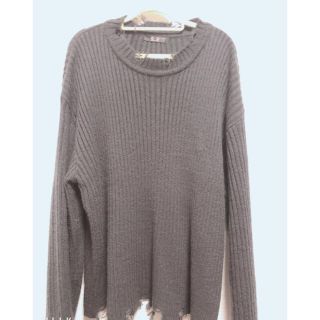 アクネ(ACNE)のclon ダメージニット knit(ニット/セーター)