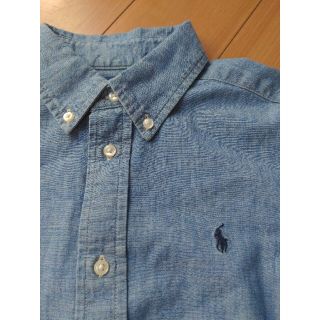 ラルフローレン(Ralph Lauren)の新品未使用　キッズ　デニムシャツ　130(ブラウス)