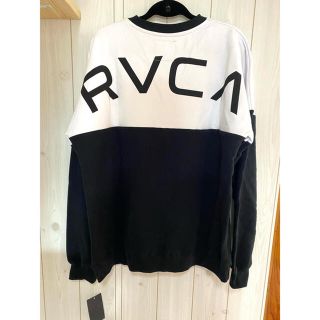 ルーカ(RVCA)のRVCA ルーカ　裏起毛　トレーナー　パーカー　トップス　スウェット　バイカラー(トレーナー/スウェット)