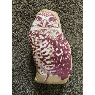 アッシュペーフランス(H.P.FRANCE)のSALVOR フクロウCUSHION made in Brooklyn.(クッション)