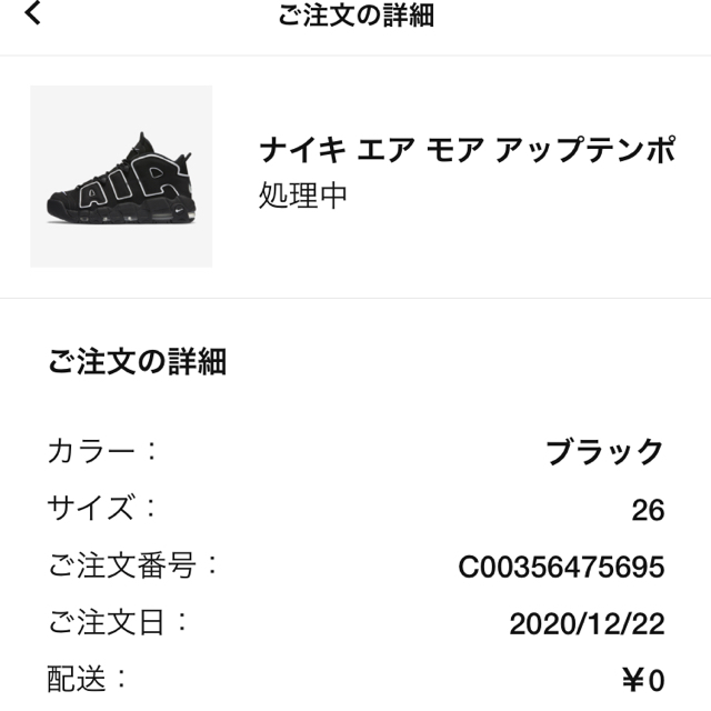 NIKE AIR MORE UPTEMPO モアテン 2