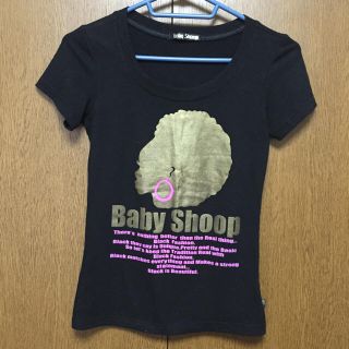 ベイビーシュープ(baby shoop)のbaby shoop Tシャツ 黒(Tシャツ(半袖/袖なし))