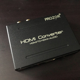 HDMI 音声分離器 音声出力 オーディオ 分離器(PC周辺機器)