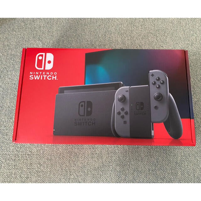 m's様専用 スイッチ本体 Joy-Con(L)/(R) グレー(新モデル) 最大12
