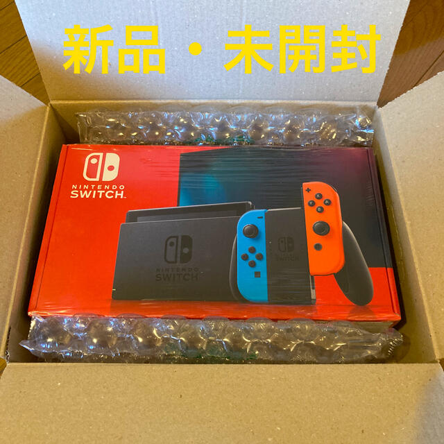 新品未開封 任天堂 スイッチ 本体 Switch ネオンレッド ニンテンドウ