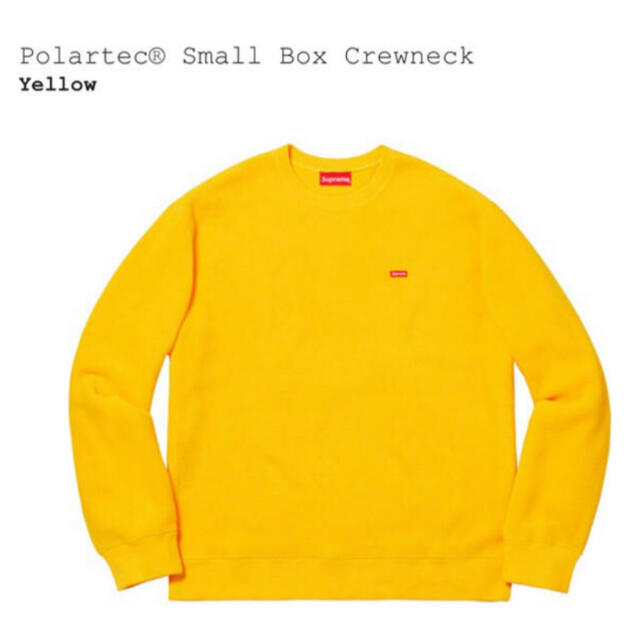 supreme polartec small box crewneck