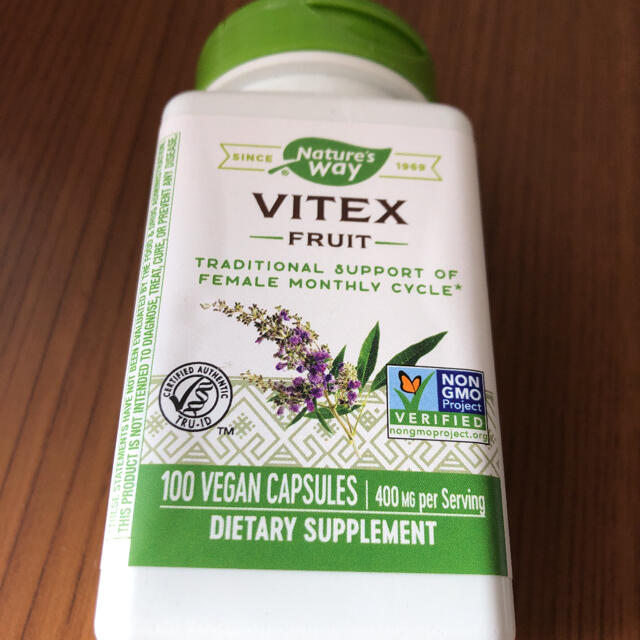 VITEX チェストツリー　サプリ　ネイチャーズウェイ　ビテックスフルーツ 食品/飲料/酒の健康食品(ビタミン)の商品写真