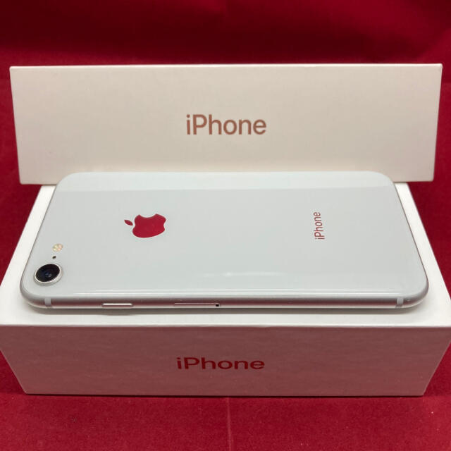 SIMフリー iPhone8 64GB シルバー　美品