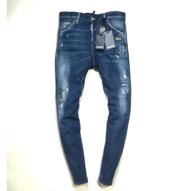 DSQUARED2(ディースクエアード)の☆★さんセット専1/6 新品　DSQUARED2 ストレッチテーパードデニム メンズのパンツ(デニム/ジーンズ)の商品写真