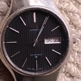 セイコー(SEIKO)のセイコー LM ロードマチック 5606-8120 アンティーク自動巻 稼働品(腕時計(アナログ))