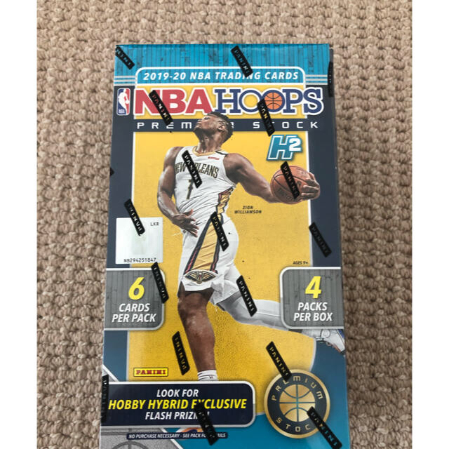 NBAカード　2019-20 Hoops Premium Stock 1Box